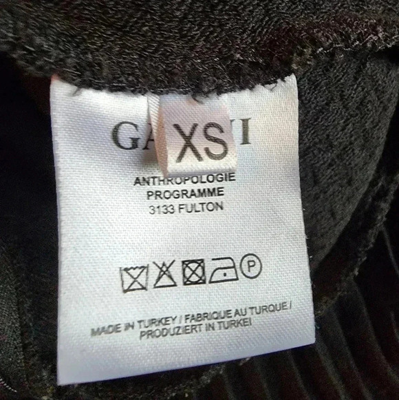 Ganni Fulton Pleated Black Dress Size XS - Picture 13 of 15